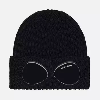 Шапка C.P. Company Extra Fine Goggle, цвет чёрный