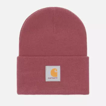 Шапка Carhartt Knit Cuffed, цвет красный