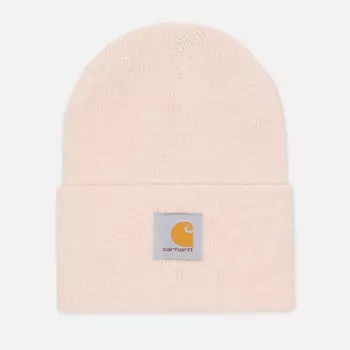 Шапка Carhartt Knit Cuffed, цвет розовый