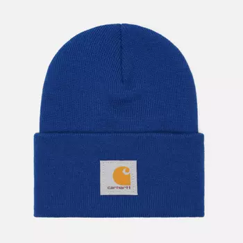 Шапка Carhartt Knit Cuffed, цвет синий