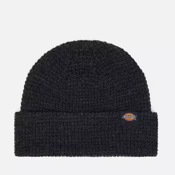 Шапка Dickies Woodworth Waffle, цвет чёрный