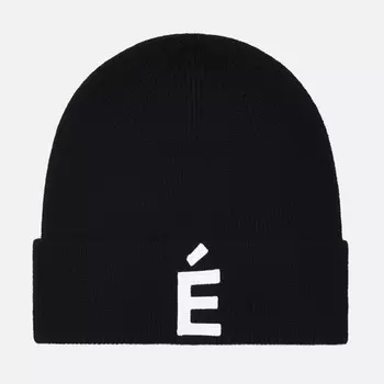 Шапка Etudes Beanie Patch, цвет чёрный