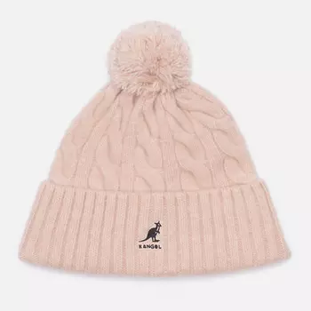 Шапка Kangol Pompom, цвет розовый