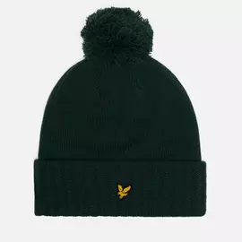 Шапка Lyle &amp; Scott Bobble Beanie, цвет зелёный