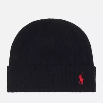 Шапка Polo Ralph Lauren Classic Cable, цвет чёрный