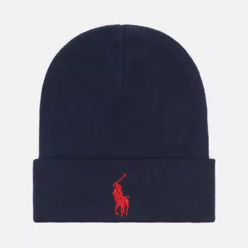Шапка Polo Ralph Lauren Embroidered Logo, цвет синий