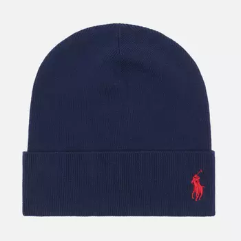 Шапка Polo Ralph Lauren Lightweight Embroidered Logo, цвет синий