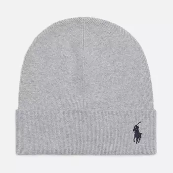 Шапка Polo Ralph Lauren Lightweight Embroidered Logo, цвет серый