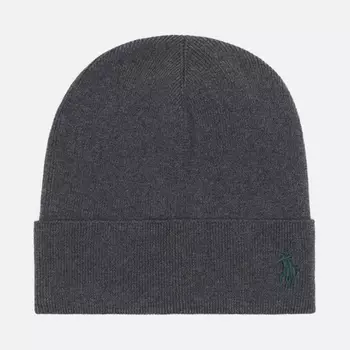 Шапка Polo Ralph Lauren Lightweight Embroidered Logo, цвет серый