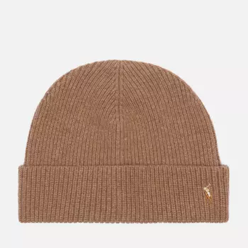 Шапка Polo Ralph Lauren Signature Pony, цвет коричневый