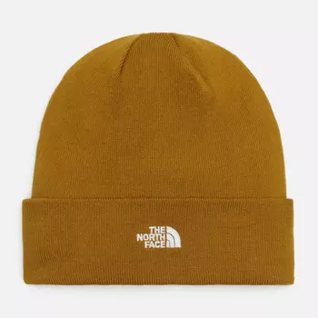 Шапка The North Face Norm, цвет оливковый