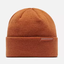 Шапка thisisneverthat SP-Logo Short Beanie, цвет коричневый