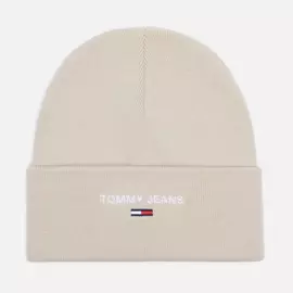 Шапка Tommy Jeans Sport, цвет бежевый