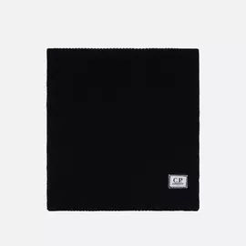 Шарф C.P. Company Extra Fine Merino Wool, цвет чёрный