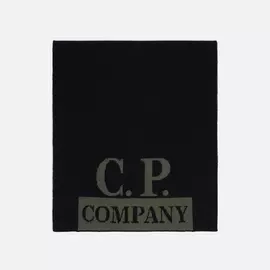 Шарф C.P. Company Merino Wool, цвет чёрный