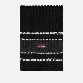 Шарф Napapijri Areuse, цвет чёрный