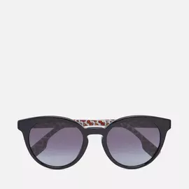 Солнцезащитные очки Burberry Amelia, цвет чёрный, размер 52mm