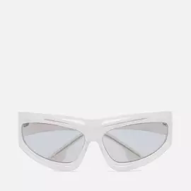 Солнцезащитные очки Burberry Eliot, цвет белый, размер 65mm