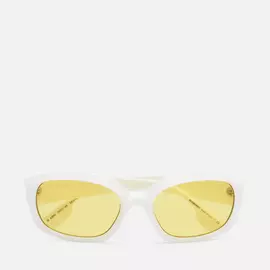 Солнцезащитные очки Burberry Milton, цвет белый, размер 56mm
