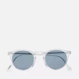 Солнцезащитные очки Oliver Peoples Gregory Peck, цвет серебряный, размер 47mm