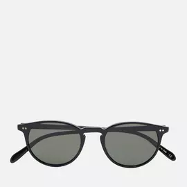 Солнцезащитные очки Oliver Peoples Riley Sun Polarized, цвет чёрный, размер 49mm