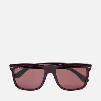 Солнцезащитные очки Ray-Ban Boyfriend Two, цвет бордовый, размер 60mm