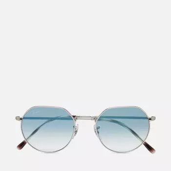 Солнцезащитные очки Ray-Ban Jack, цвет серебряный, размер 53mm