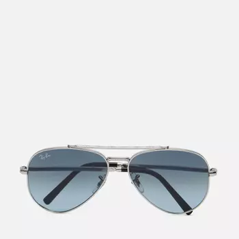 Солнцезащитные очки Ray-Ban New Aviator, цвет серебряный, размер 62mm