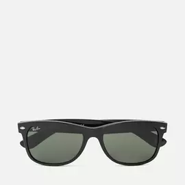 Солнцезащитные очки Ray-Ban New Wayfarer, цвет чёрный, размер 55mm
