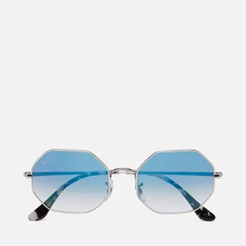 Солнцезащитные очки Ray-Ban Octagon 1972, цвет серебряный, размер 54mm