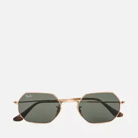 Солнцезащитные очки Ray-Ban Octagonal Classic, цвет золотой, размер 53mm
