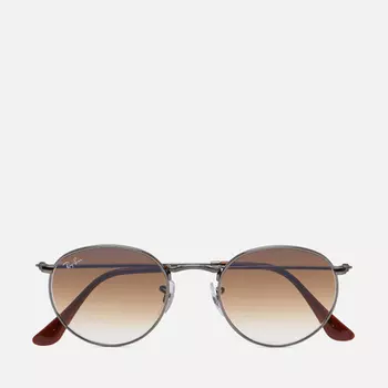 Солнцезащитные очки Ray-Ban Round Flat Lenses, цвет серый, размер 53mm