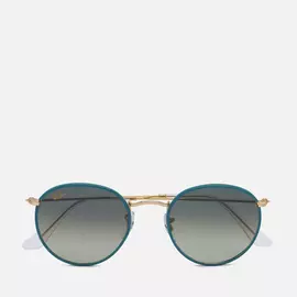 Солнцезащитные очки Ray-Ban Round Metal Full Color Legend, цвет зелёный, размер 50mm