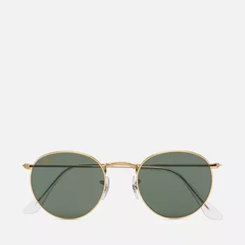 Солнцезащитные очки Ray-Ban Round Metal Legend Gold, цвет золотой, размер 50mm