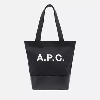 Сумка A.P.C. Axelle Small Tote Denim, цвет чёрный