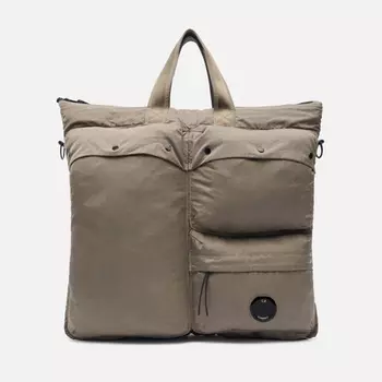 Сумка C.P. Company Nylon B Tote Garment Dyed, цвет коричневый