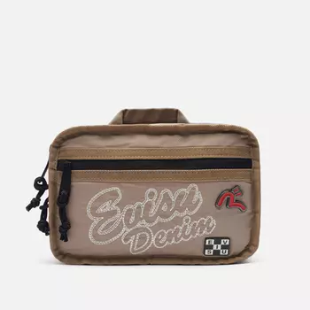 Сумка Evisu Evergreen Evisu Embroidered Crossbody, цвет бежевый