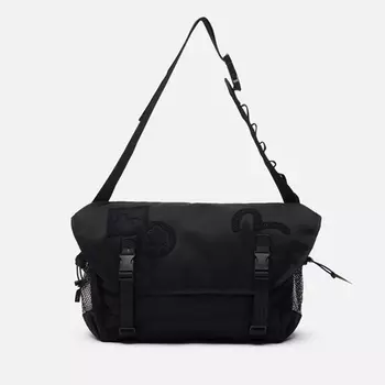 Сумка Evisu Multi Velcro Messenger, цвет чёрный