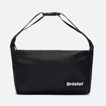 Сумка F.C. Real Bristol 2-Way Small Logo Tag, цвет чёрный