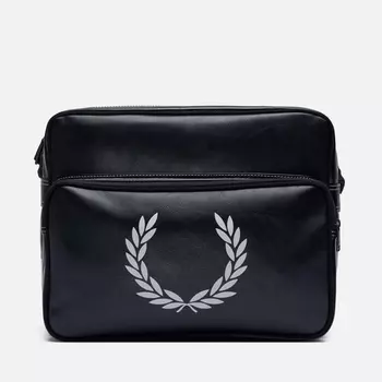 Сумка Fred Perry Laurel Wreath Branded Shoulder, цвет чёрный