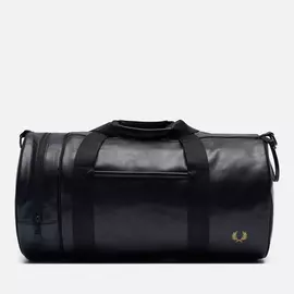 Сумка Fred Perry Tonal Barrel, цвет чёрный