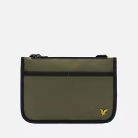 Сумка Lyle &amp; Scott Flat Pouch, цвет оливковый