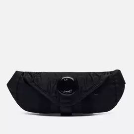 Сумка на пояс C.P. Company Nylon B Garment Dyed Lens Pouch, цвет чёрный