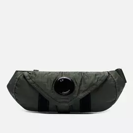 Сумка на пояс C.P. Company Nylon B Garment Dyed Lens Pouch, цвет зелёный