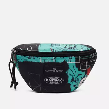Сумка на пояс Eastpak x Jean-Michel Basquiat Springer, цвет голубой