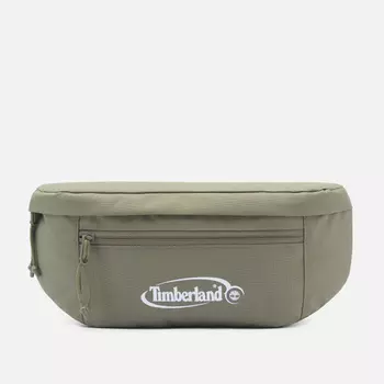 Сумка на пояс Timberland Printed Sling, цвет оливковый