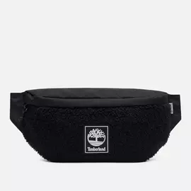 Сумка на пояс Timberland Sling Branded Webbing, цвет чёрный