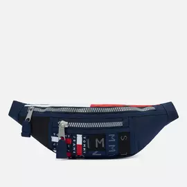 Сумка на пояс Tommy Jeans Tommy Badge Colour-Blocked, цвет синий