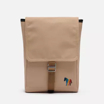 Сумка Paul Smith Stripe Zebra Flap Crossbody, цвет бежевый