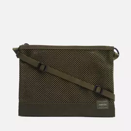Сумка Porter-Yoshida &amp; Co Screen Sacoche M, цвет оливковый